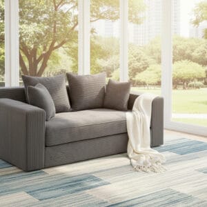 Convertible Sofa Bed, 3 in 1 Loveseat