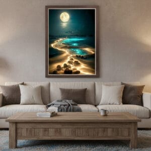 5D Moonlight Diamond Painting Kit for Adults