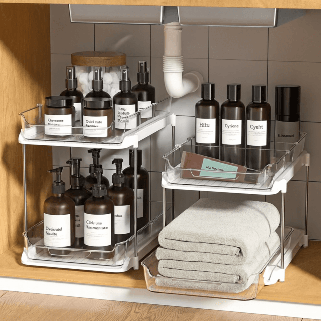 Bathrooms Under Sink Organizers and Storage
